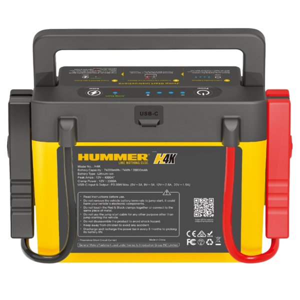 HUMMER H4K PRO JUMP STARTER